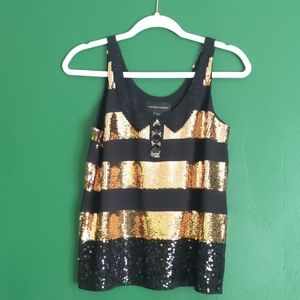 Corey Lynn Calter Sequined Tank